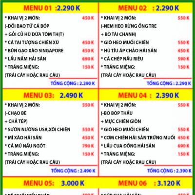 Tiệc Bàn 10 người 9
